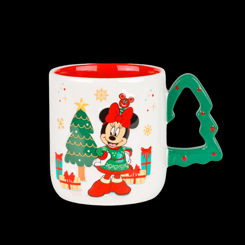 Candy Bouquet en Taza de Minnie Mouse Navideña
