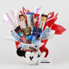 Candy Bouquet en Taza con figura de Minnie o Mickey Mouse Navideños