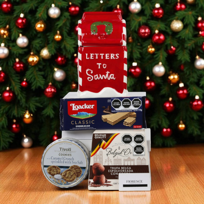 Galletero Cartas a Santa con Galletas y Trufas