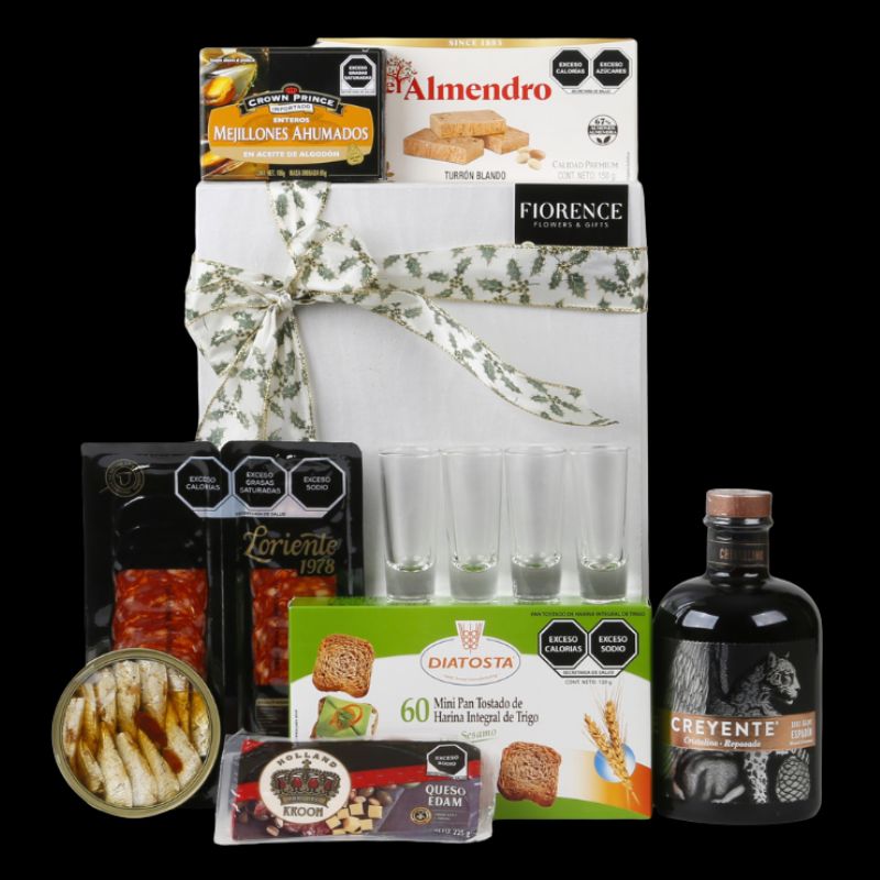 Regalo navideño con Mezcal Creyente y Productos Gourmet