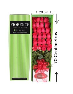 Gift box with 24 Roses