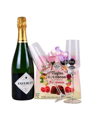 Let´s make a toast with Esterlin Champagne and Truffles