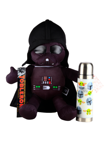 Darth Vader con Termo de Star Wars y Toblerone