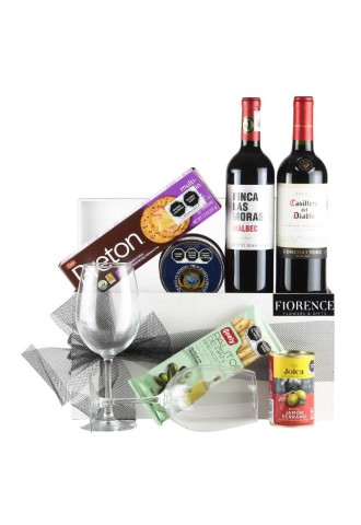 Special Gourmet Gift with South American Red Wines