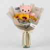 Ramo de Girasoles con Osito de Peluche