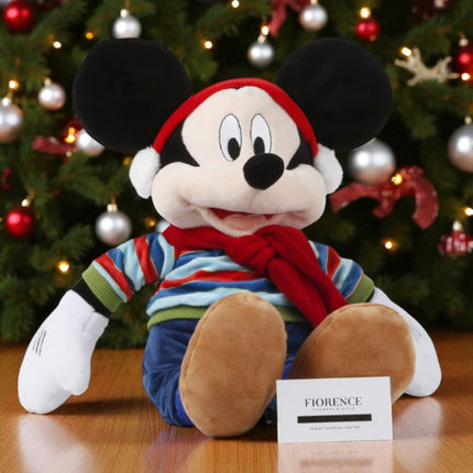 Tierno Mickey Mouse Navideño con Galletas y Chocolates