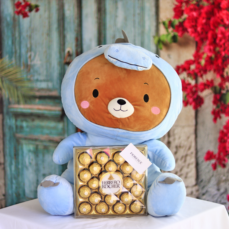 Osito de peluche con disfraz 