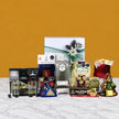 Regalo Gourmet Navideño con botella Alacrán Añejo Cristalino Deluxe Gift Box – Selección Española