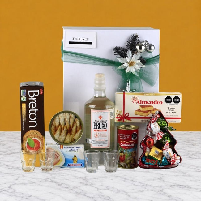 Exquisita Selección Navideña de Productos Gourmet y Mezcal Artesanal