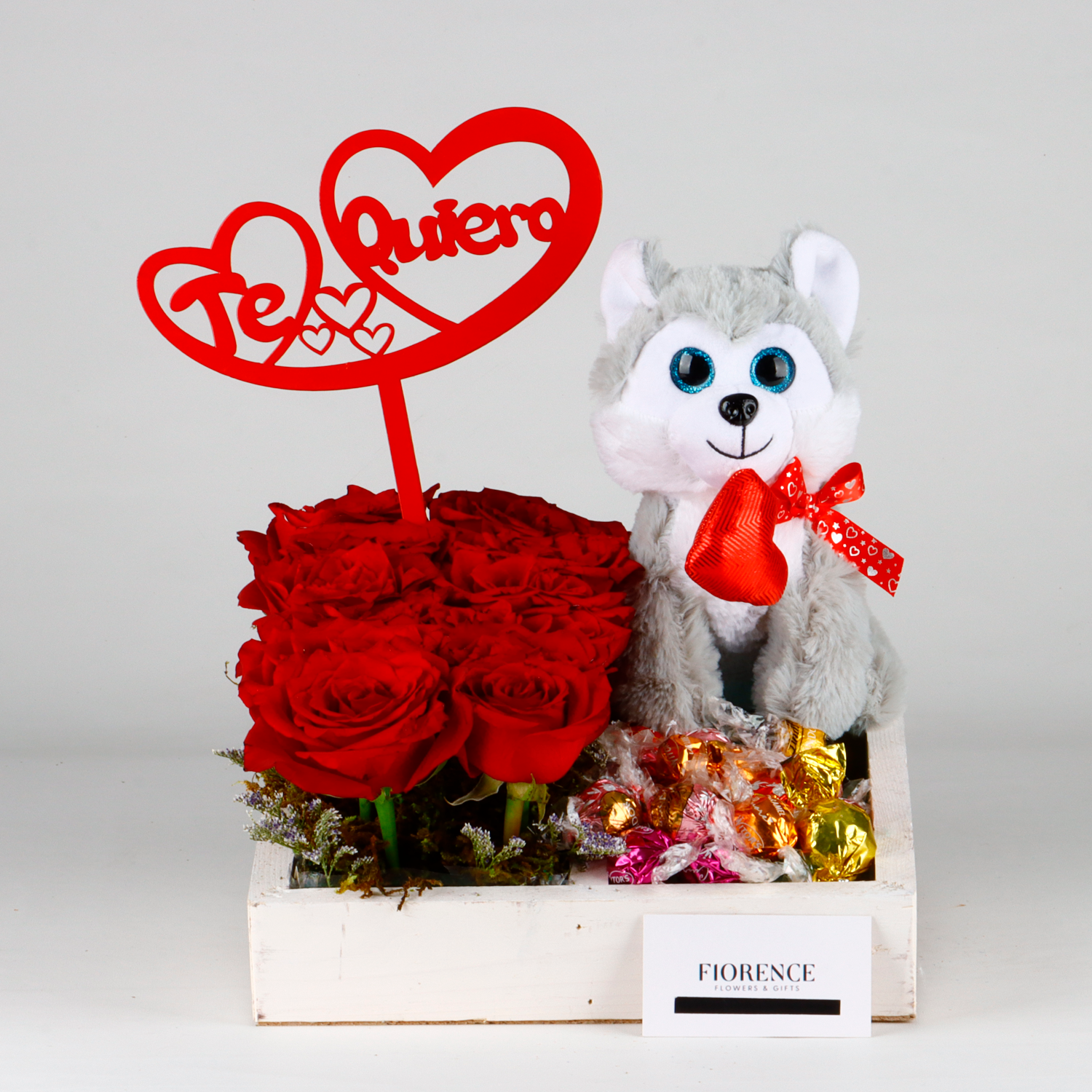Garden of Roses, Chocolates and lovely plushie