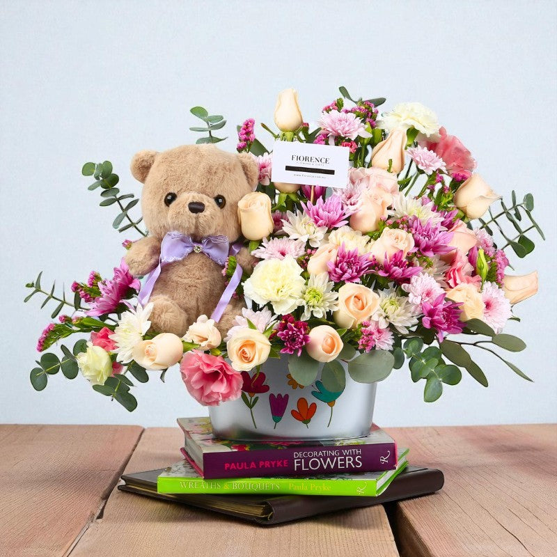 ¡Su primer arreglo floral!