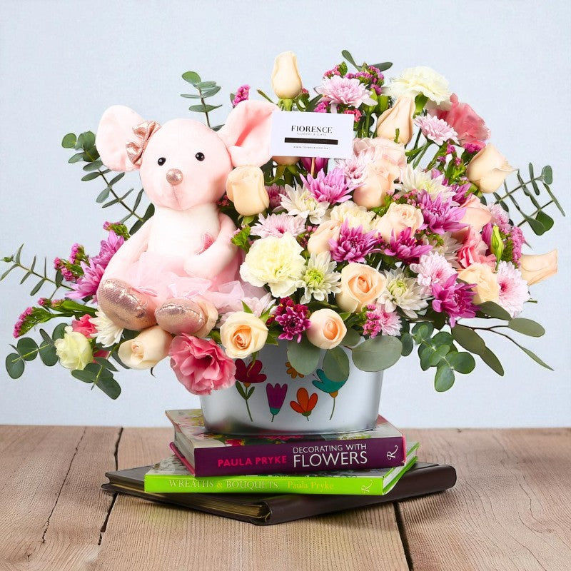 ¡Su primer arreglo floral!