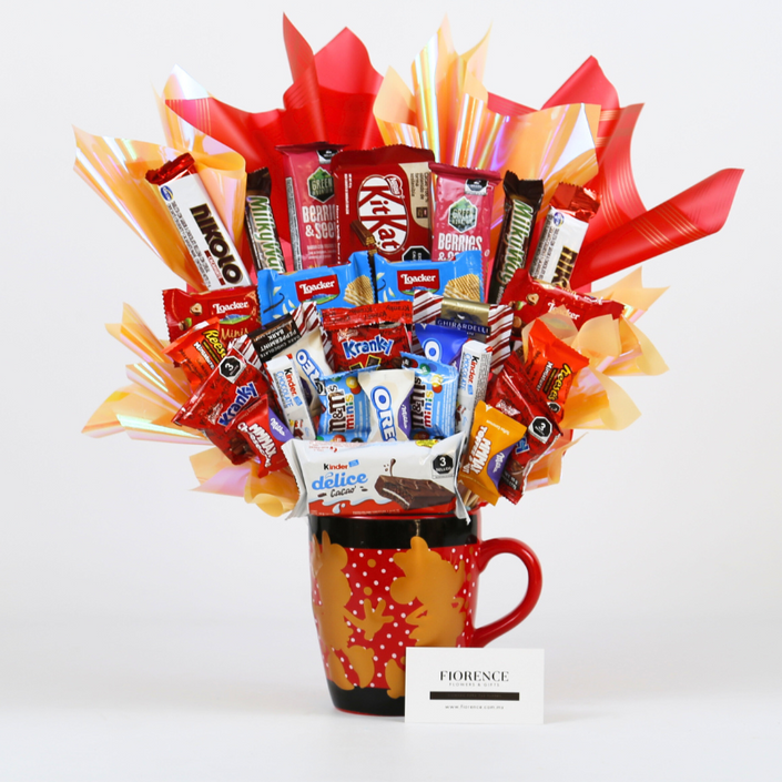 Candy Bouquet Navideño en Taza Jumbo de Minnie Mouse