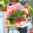 Multicolor Tulips Bouquet