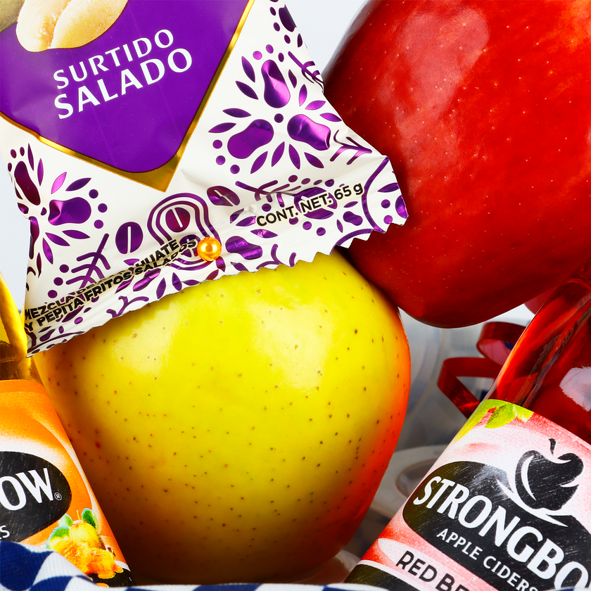 Canasta desayuno de cumpleaños