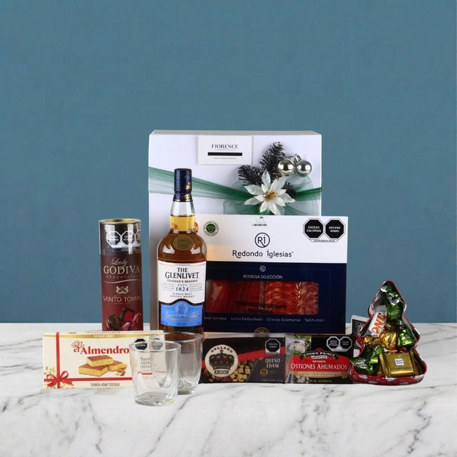 Glenlivet Founder's Reserve Christmas Gift Box – Charcuterie & Godiva
