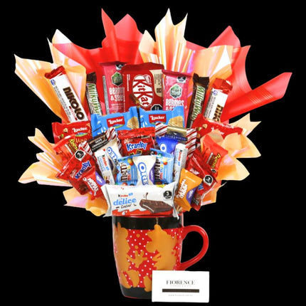 Candy Bouquet Navideño en Taza Jumbo de Minnie Mouse