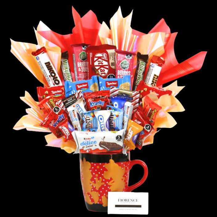 Candy Bouquet Navideño en Taza Jumbo de Minnie Mouse