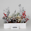 Elegant Christmas Centerpiece with LED Candles