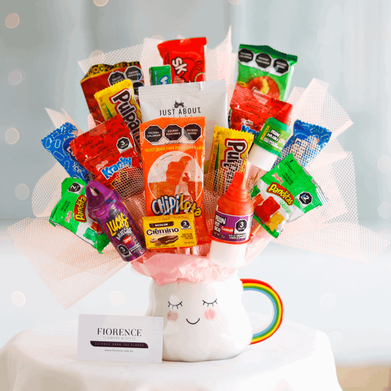 Candy Bouquet Regalo con Dulces 