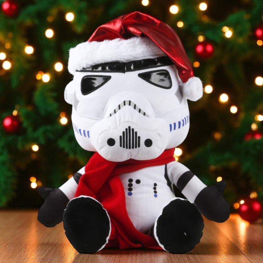 Star Wars Christmas Stuffed Animals with Cookies and Chocolates