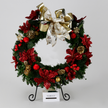 Poinsettias Christmas Wreath