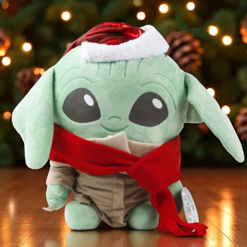 Star Wars Christmas Stuffed Animals with Cookies and Chocolates