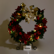 Poinsettias Christmas Wreath