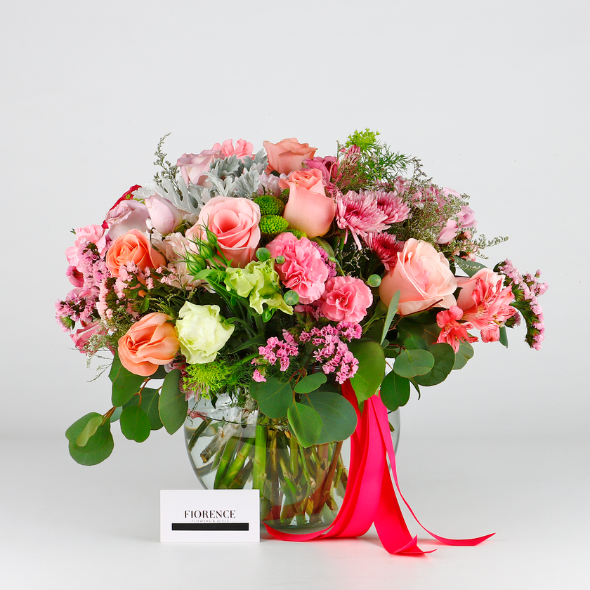 Arreglo floral “Te amo Mamá todos los días