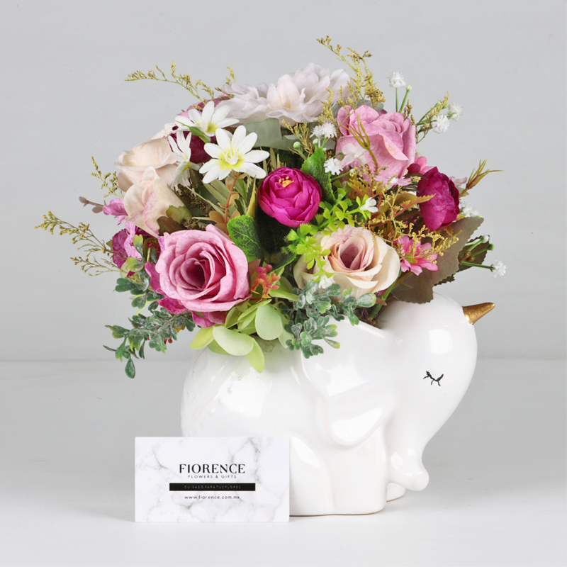 arreglo Artificial, rosas, ranunculus, fiorence, flores artificiales,flores puebla,florería, floreria cerca, entrega de flores a domicilio puebla, entrega, envío