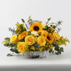 Felicity Basket with sunflowers and roses