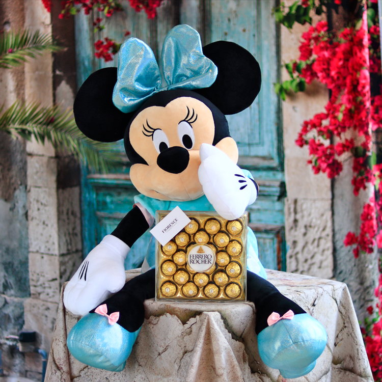 Peluche de Minnie Mouse tamano Grande Fiorence Fiorence Puebla
