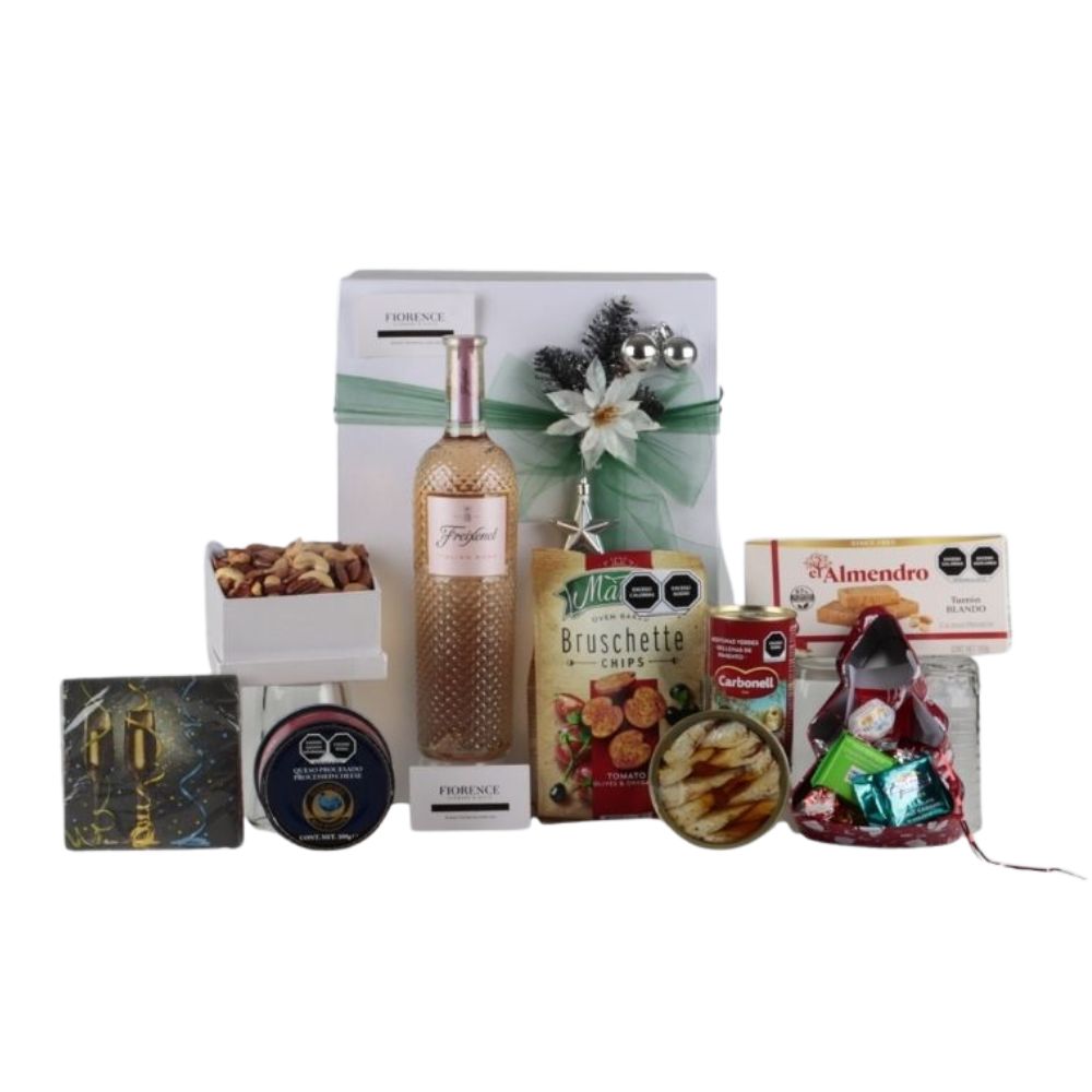 Freixenet Italian Rosé Gourmet Christmas Selection | Cheese, Olives, and Select Snacks