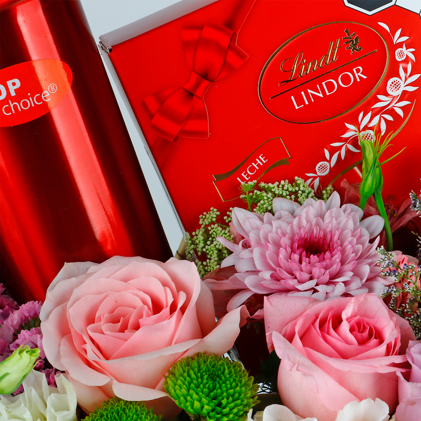 “Eres todo para mi” Bolsa floral