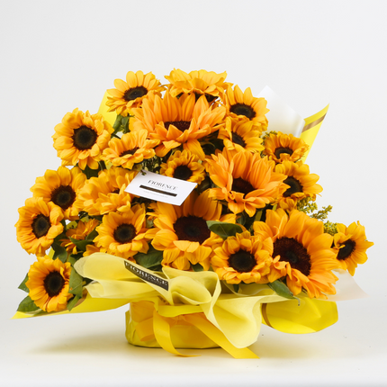 Arreglo Allegra con Girasoles