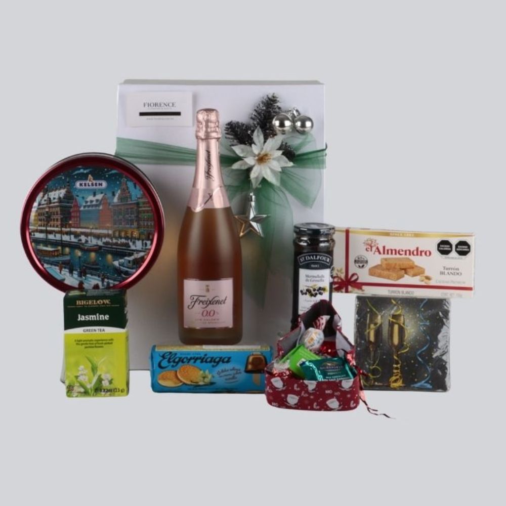Premium Alcohol-Free Christmas Gift: Freixenet Rosé, La Mère Poulard Chocolates and More