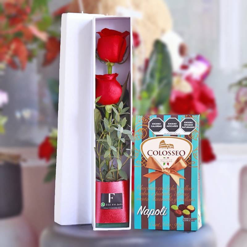 Yellow Roses gift box with Chocolates
