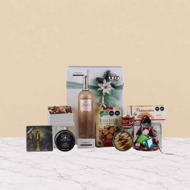 Freixenet Italian Rosé Gourmet Christmas Selection | Cheese, Olives, and Select Snacks