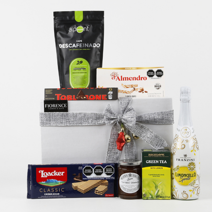 Exquisito Regalo Corporativo con Café, Galletas y Más