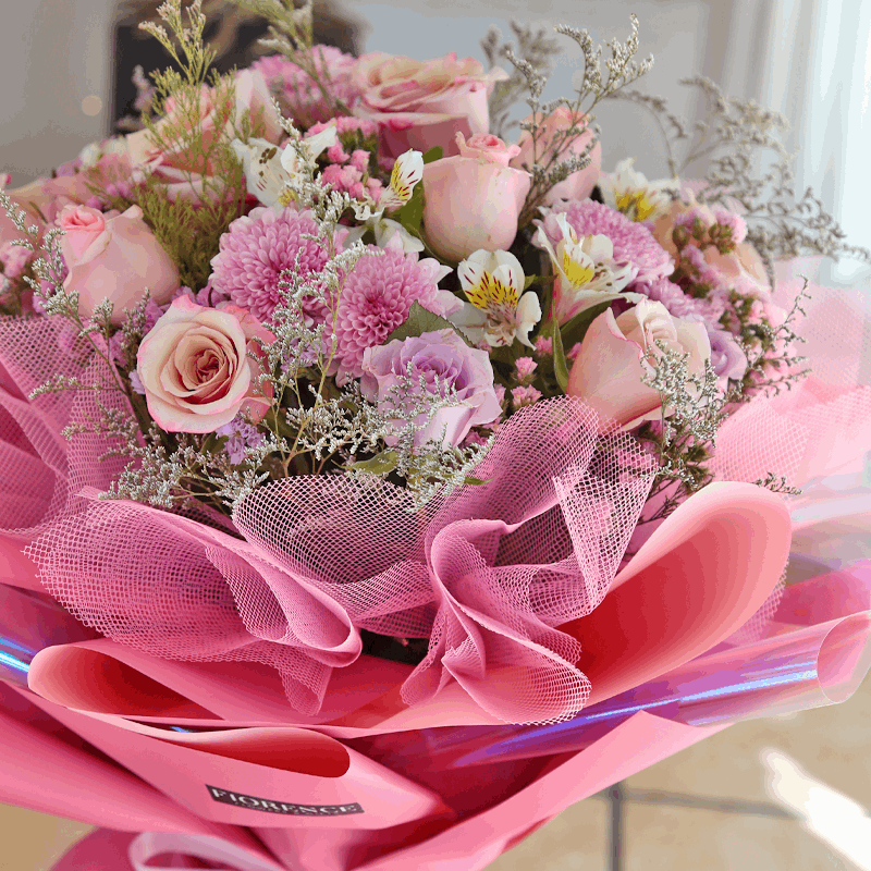 Espectacular Ramo pastel con flores mixtas