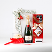 Gourmet Gift with Moët & Chandon Champagne, Chocolates and Gourmet almond shortbreads