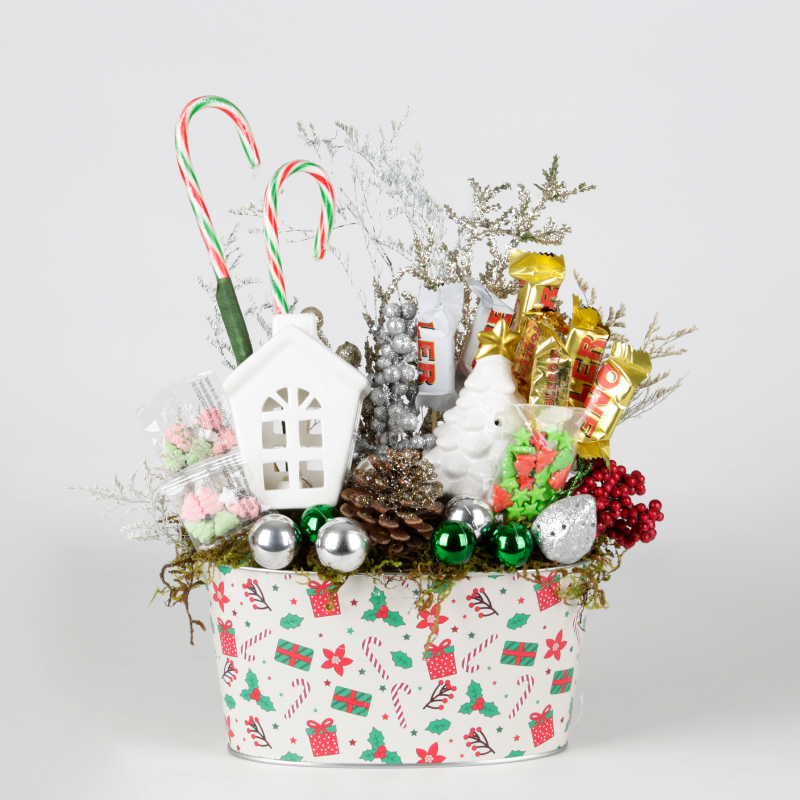 Winter Wonderland Candy Bouquet.