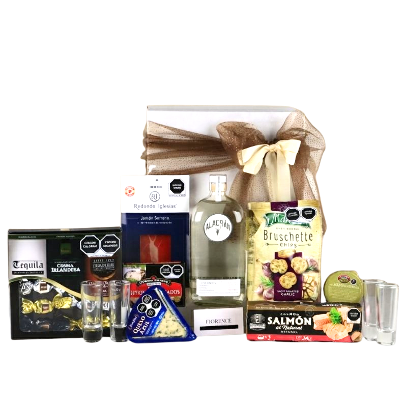 Alacrán Añejo Cristalino Deluxe Gift Box – Spanish Gourmet Selection