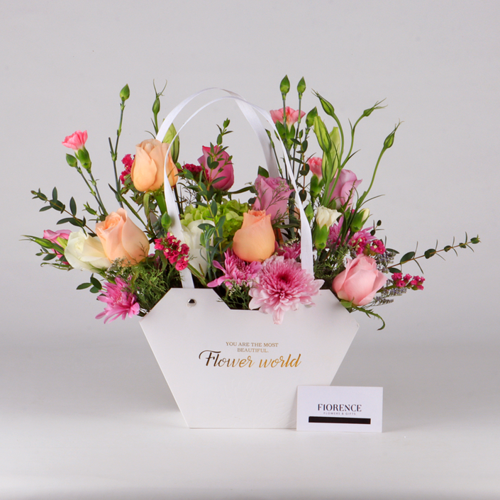 “Jardín de Amor” Bolsa Floral
