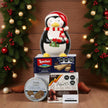 Penguin Ceramic Cookie Jar Gift Set