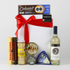 Regalo especial con Vino Blanco Italiano, Chocolates y más