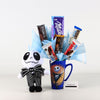 Jack Skellington Halloween Candy Bouquet & Plush Gift Set 