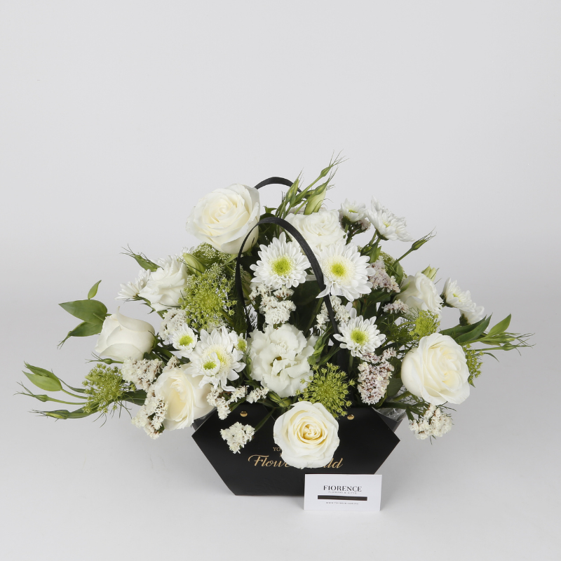 Special Arrangement of White Roses
