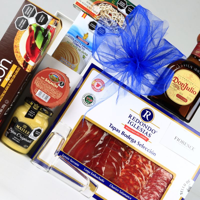 Regalo Gourmet con Tequila Don Julio Reposado