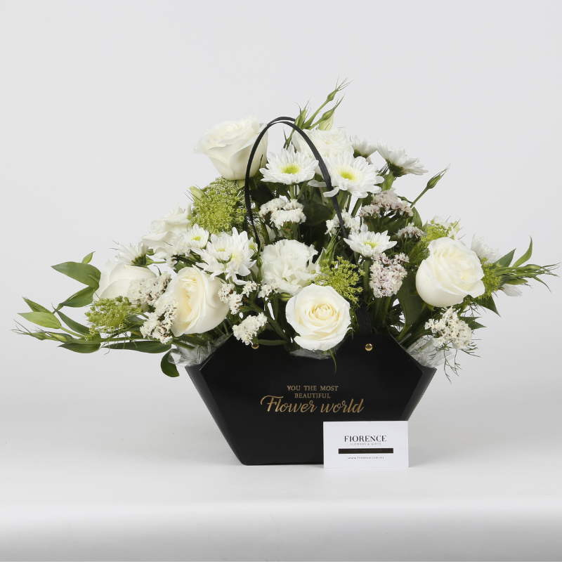 Special Arrangement of White Roses